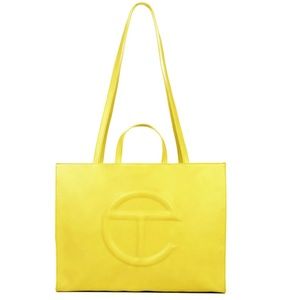 Large yellow telfar bag
